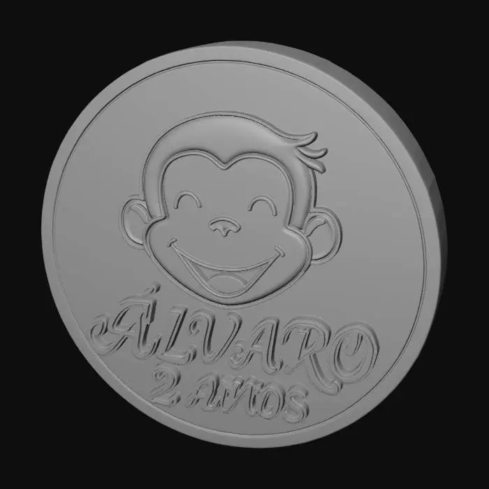 3D model for Álvaro 2 Anos