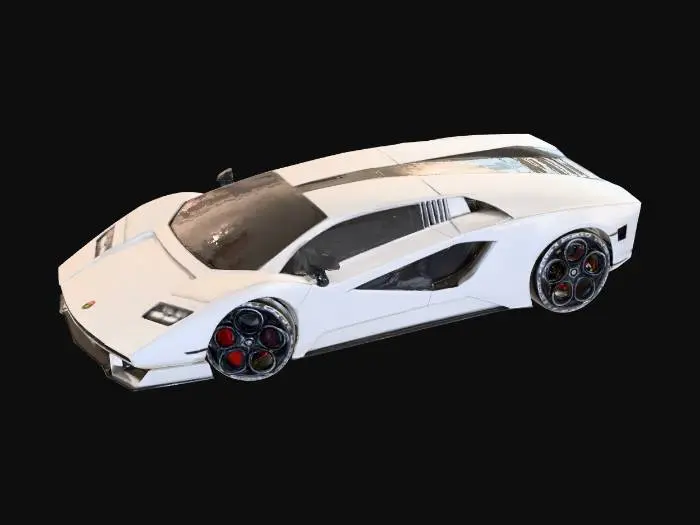 3D model for Silver Speedster