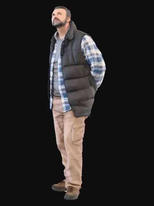 3D model for Contemplative Look