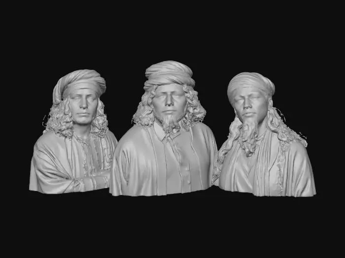 3D model for #Christmas2025#,  Les Rois Mages
