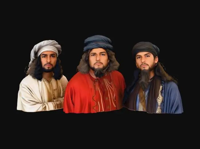 3D model for #Christmas2025#,  Les Rois Mages