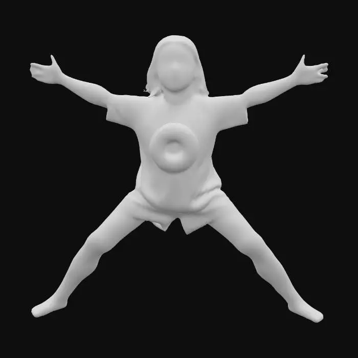 3D model for #PBR#, Ultra réaliste Donuts avec glaçage et Vermicelles en arc-en-ciel , #PBR#