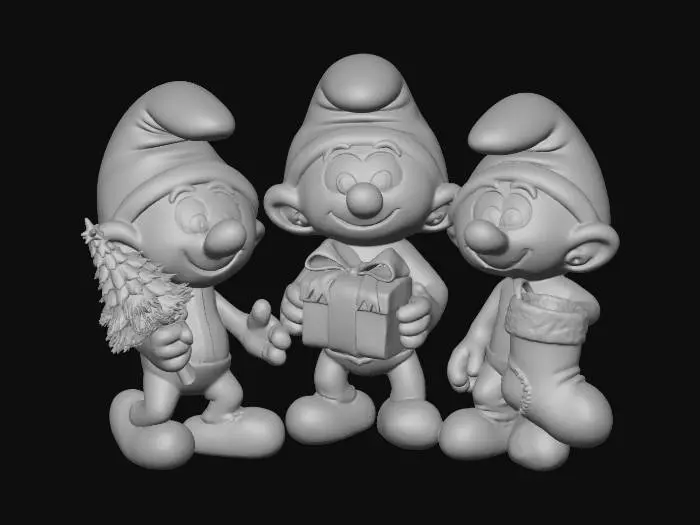 3D model for Smurfs Xmas Celebration, #Christmas2025#
