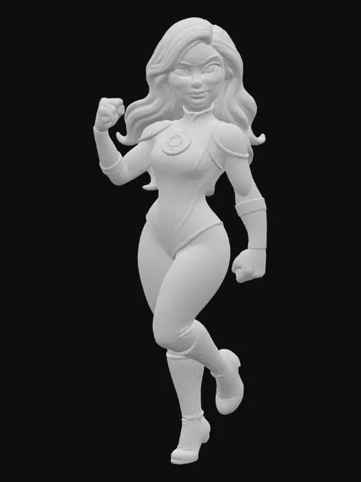 3D model for Jessica Cruz Green Lantern
