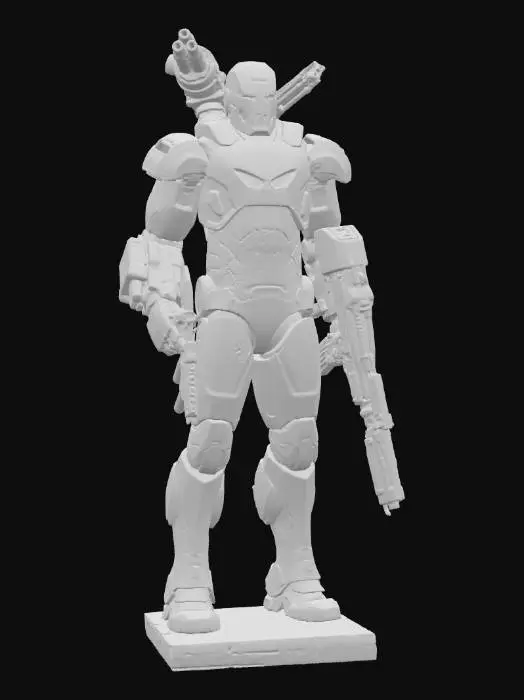 3D model for Armored Vigilante