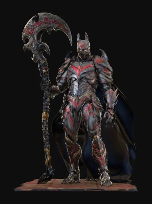 3D model for Death Knight Batman