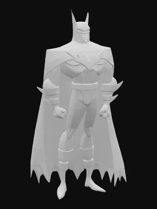 3D model for Dark Knight Animated Version