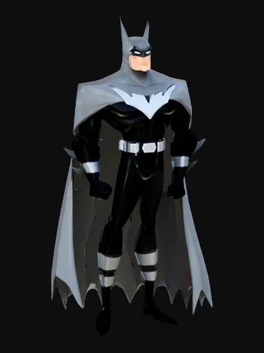 3D model for Dark Knight Animated Version