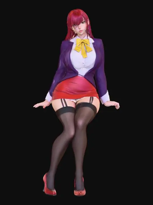 3D model for Takashiro Sunset Office Elegance