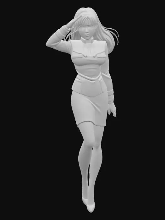 3D model for Salute on Lilac Sheets