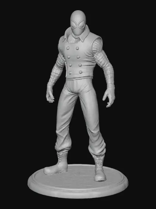 3D model for Stealth Noir Hero