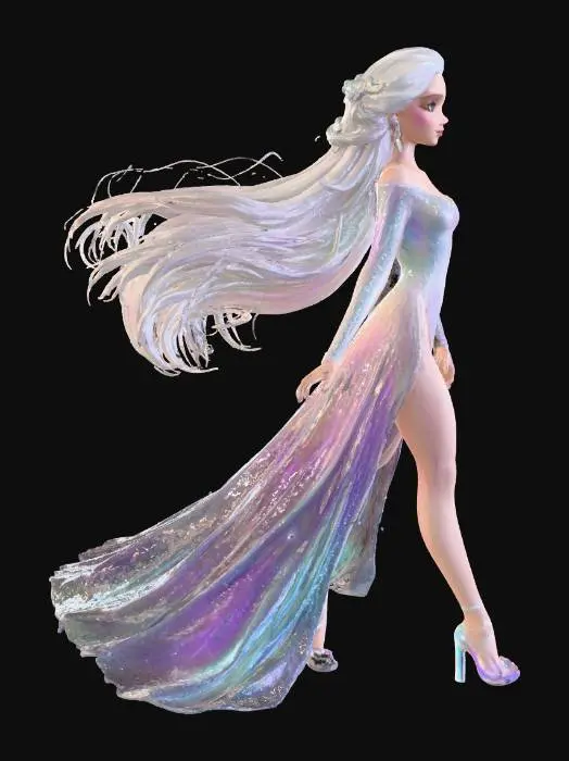 3D model for Oceanic Elegance