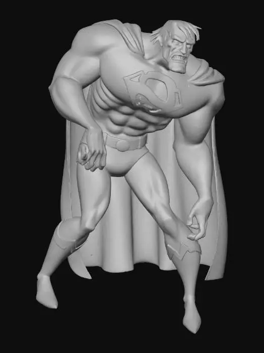 3D model for Bizarro Hero