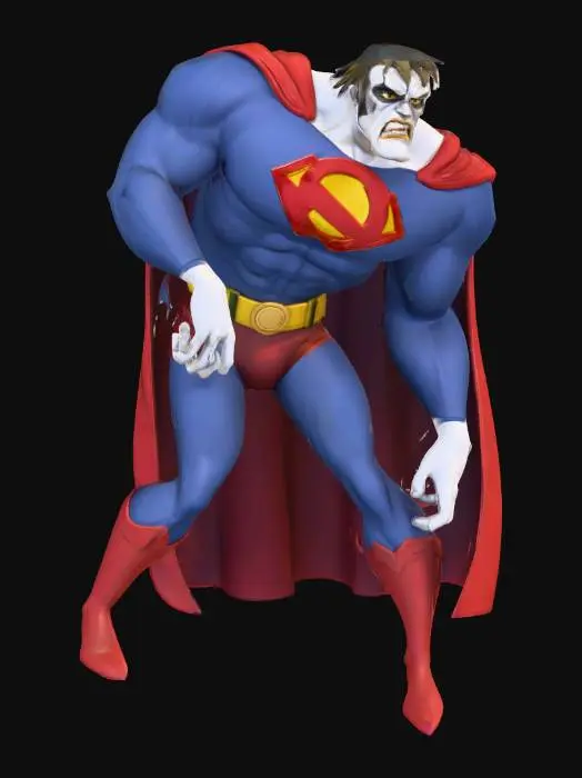 3D model for Bizarro Hero