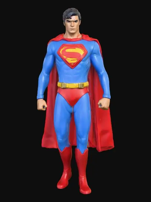 3D model for C Reeves Superhero Figure