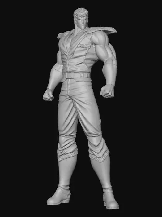 3D model for Animated Warrior