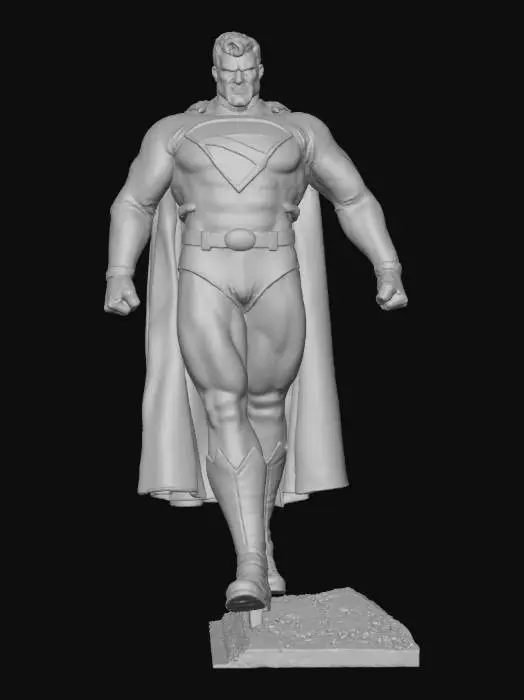 3D model for Superhero in Flight