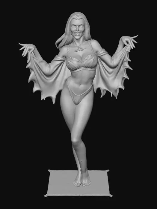 3D model for Gothic Elegance