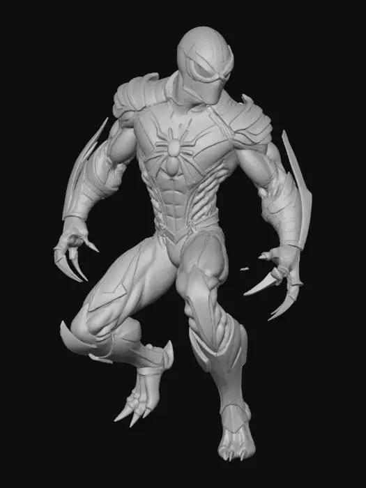 3D model for Spider Warrior