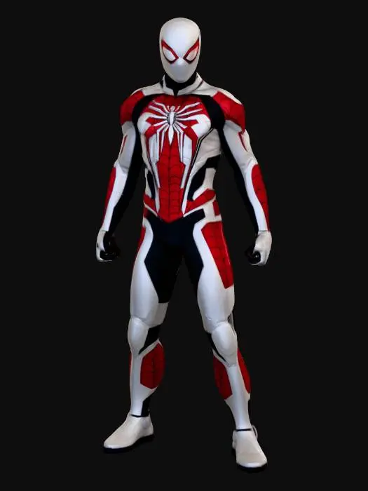3D model for Spider Suit Evolution