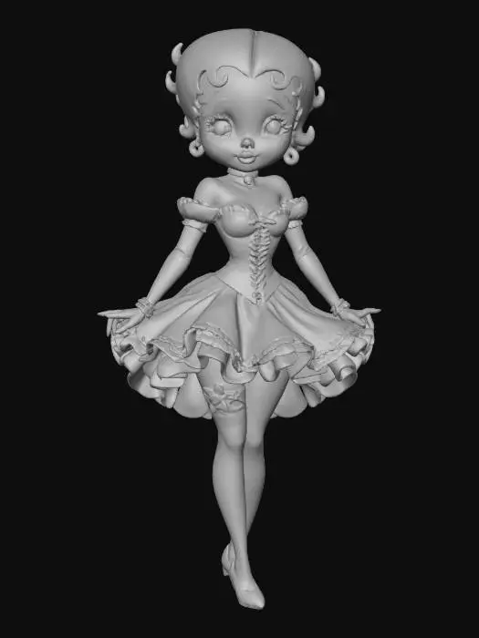 3D model for Gothic Forest Elegance