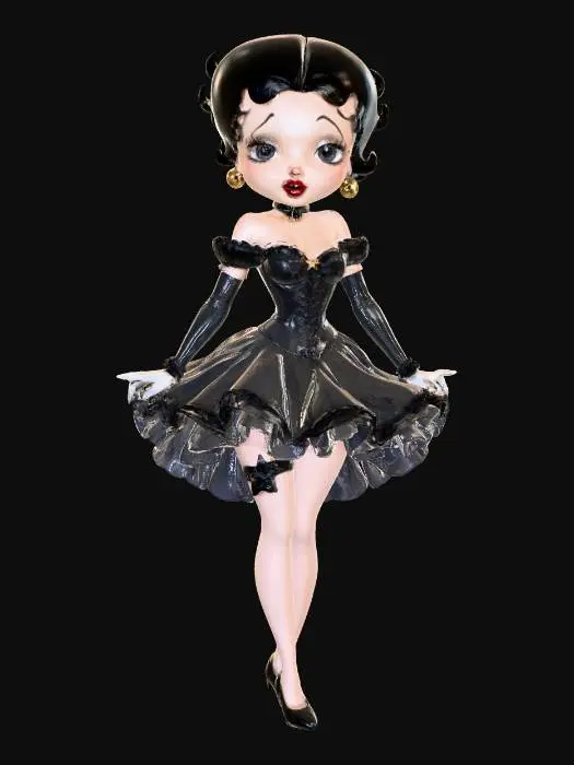 3D model for Gothic Forest Elegance