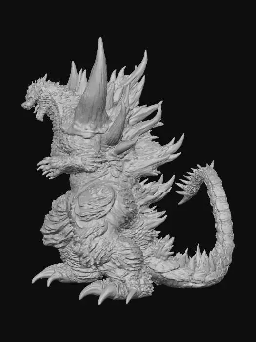 3D model for Space Kaiju Design