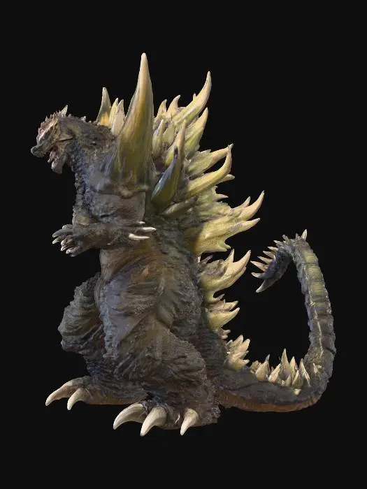 3D model for Space Kaiju Design