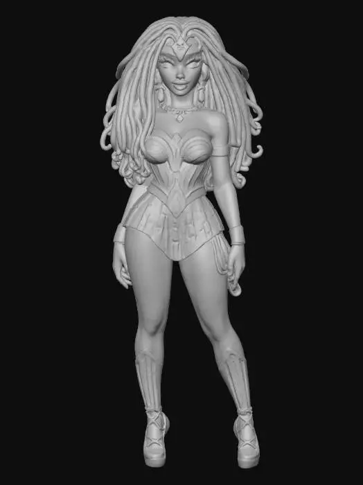 3D model for Wonder Warrior Majesty