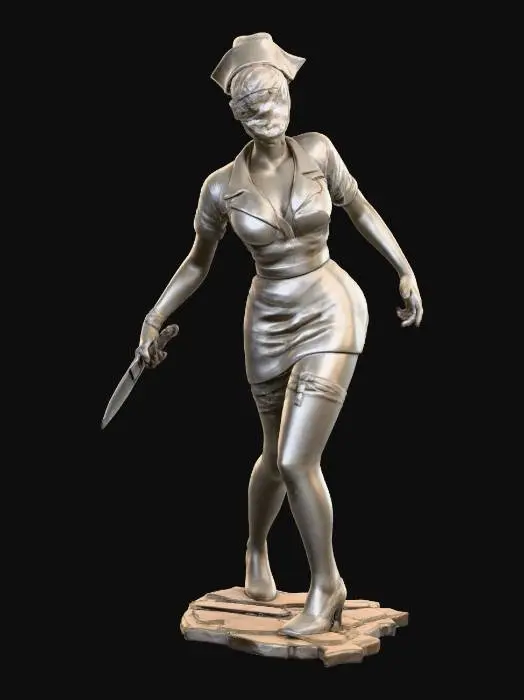 3D model for Veiled Pursuer, #Halloween2025#