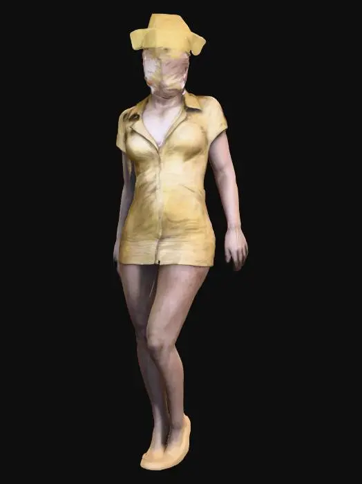 3D model for Silent Nurse 4, #Halloween2025#