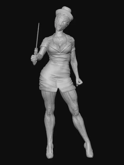 3D model for Silent Healer, #Halloween2025#