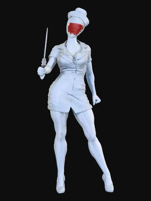 3D model for Silent Healer, #Halloween2025#