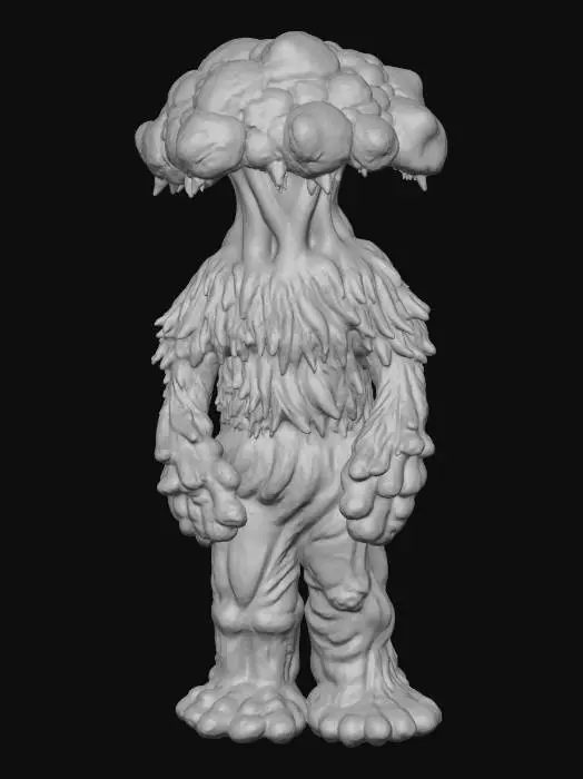 3D model for Mushroom Monster
