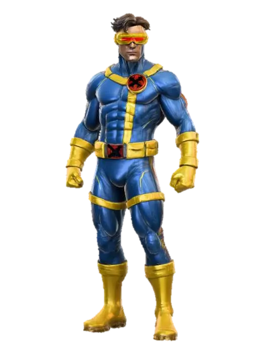 Heroic Visionary - Marvelcomics 3D model, vytvořený pomocí AI