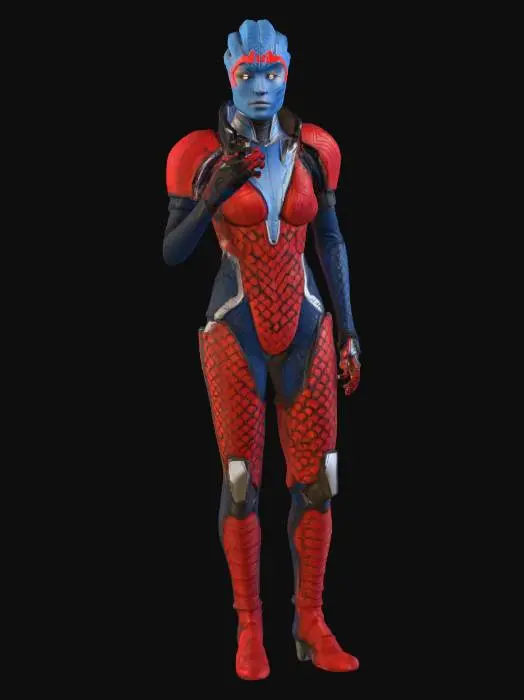3D model for Asari_Justicar_1027190705_generate