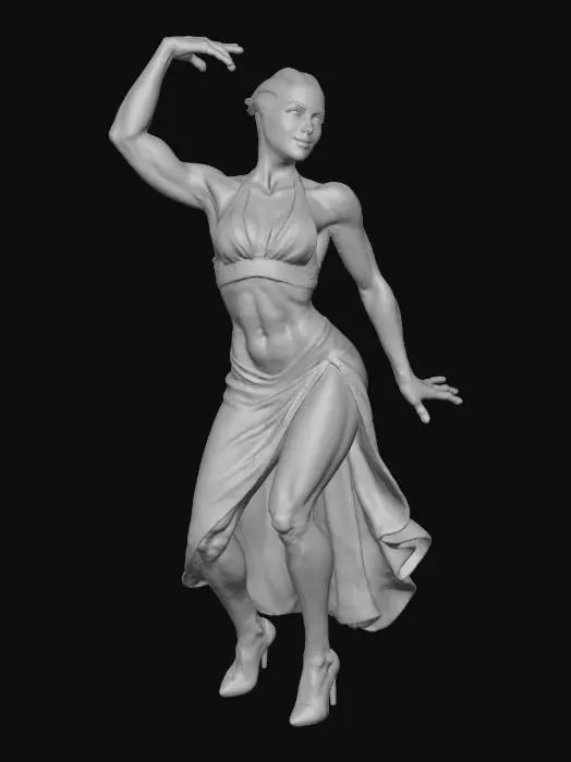 3D model for Blue_Rhythm_1027201354