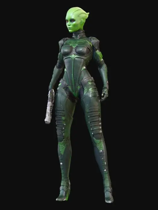 3D model for Alien_Commando_1028213720