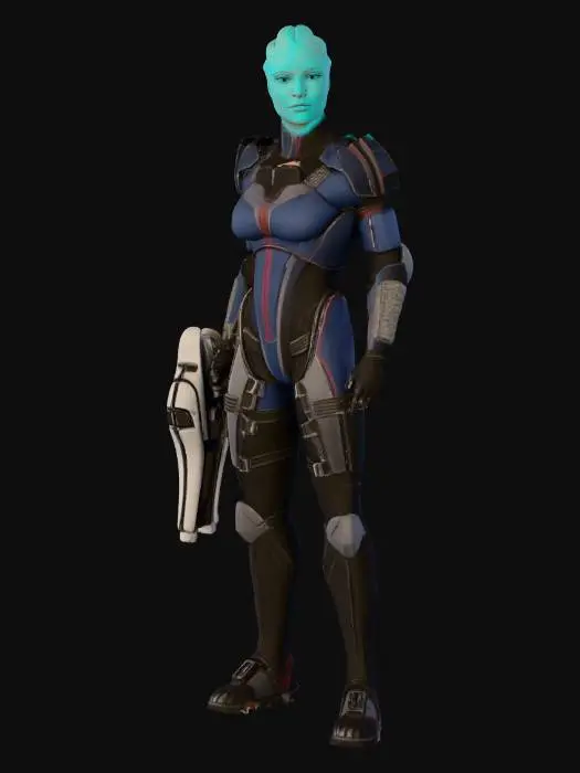 3D model for Asari Spectre_0975543