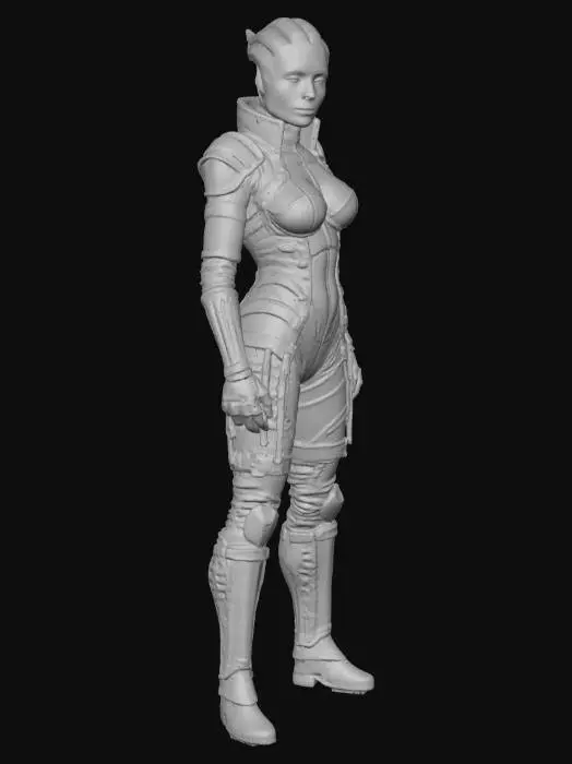 3D model for Cyberpunk_Alien_Justi_1030194641