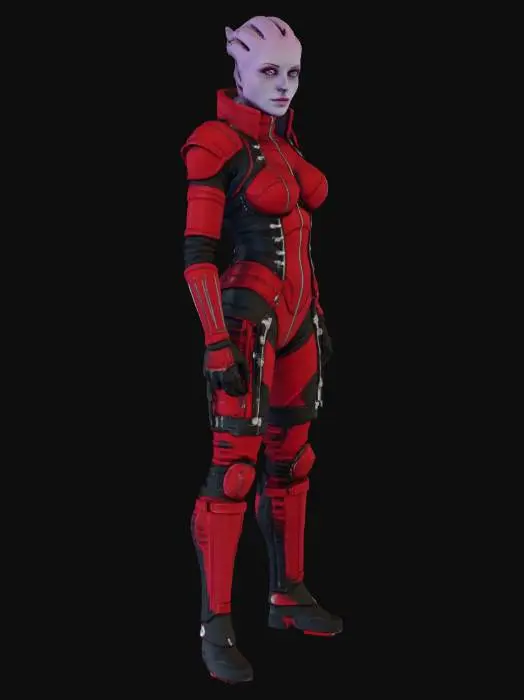 3D model for Cyberpunk_Alien_Justi_1030194641