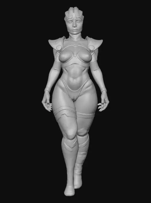 3D model for Cosmic_Asari_Guardian_1030215403