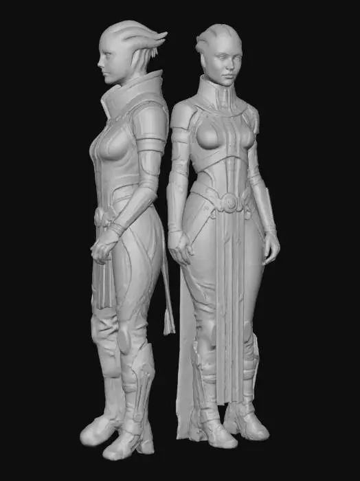 3D model for Asari_Guardians_1031014409