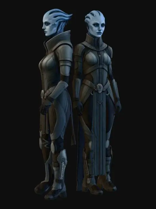 3D model for Asari_Guardians_1031014409