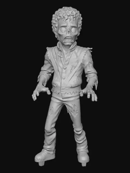 3D model for Zombie Dancer, #Halloween2025#
