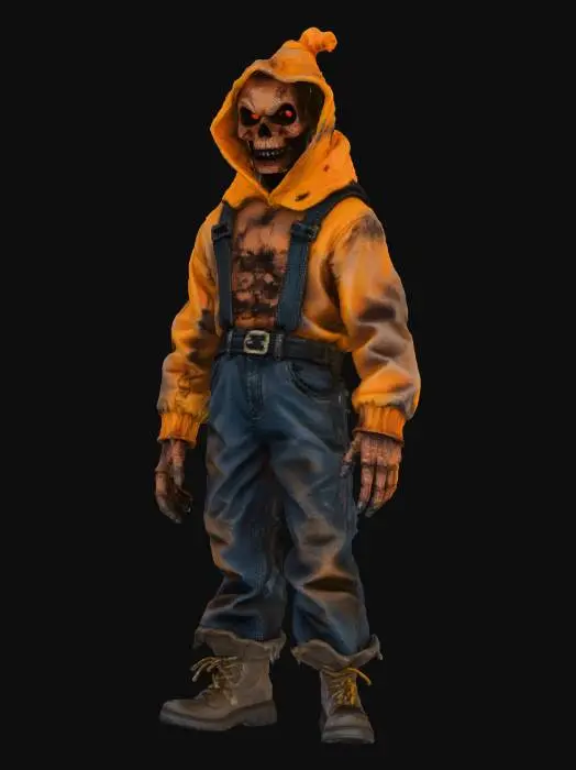 3D model for Scarecrow Phantom, #Halloween2025#