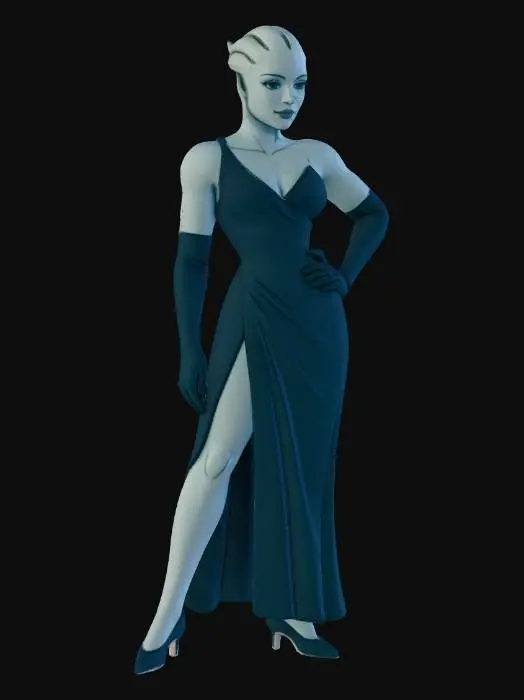3D model for Glamorous_Alien_Elega_1101000210