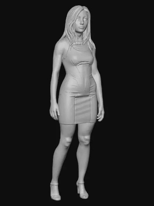 3D model for Intrigue in Blue