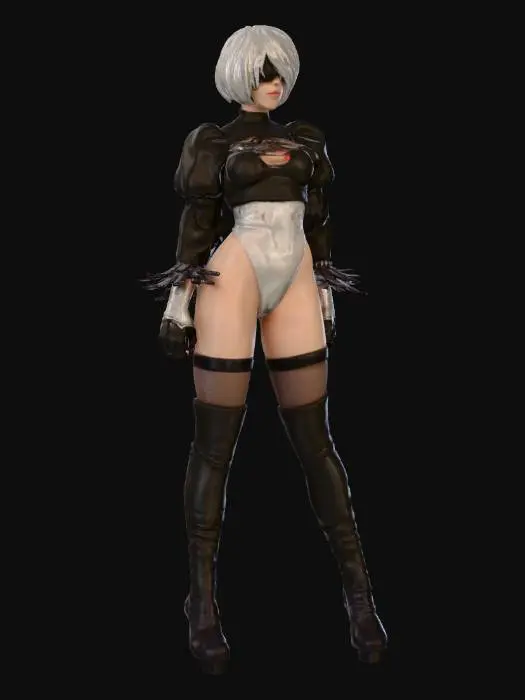 3D model for Android Warrior