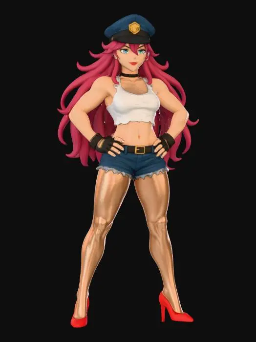 3D model for Poison_FinalFight